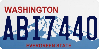WA license plate ABI7440