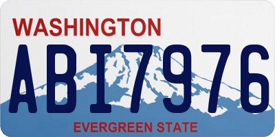 WA license plate ABI7976