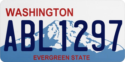WA license plate ABL1297