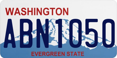WA license plate ABN1050