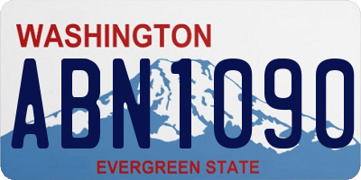 WA license plate ABN1090