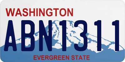 WA license plate ABN1311