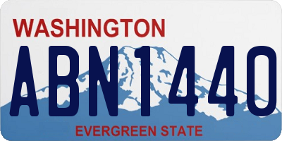WA license plate ABN1440