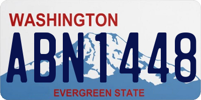 WA license plate ABN1448