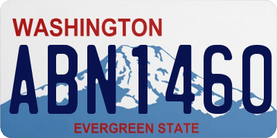 WA license plate ABN1460
