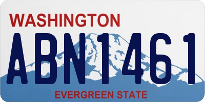 WA license plate ABN1461