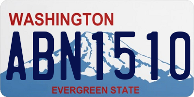 WA license plate ABN1510