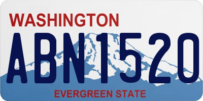 WA license plate ABN1520