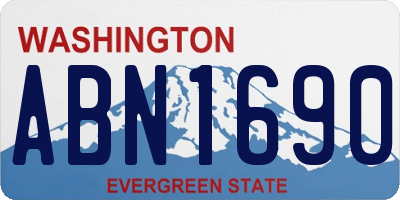 WA license plate ABN1690
