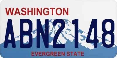 WA license plate ABN2148