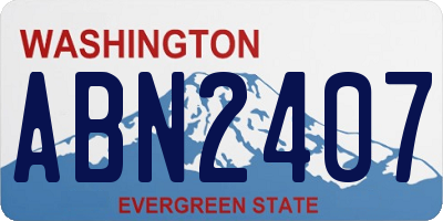 WA license plate ABN2407