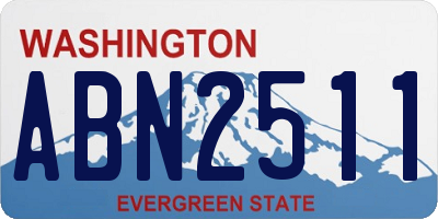 WA license plate ABN2511