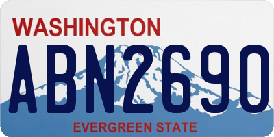 WA license plate ABN2690