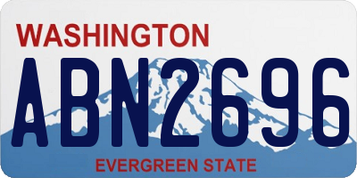 WA license plate ABN2696