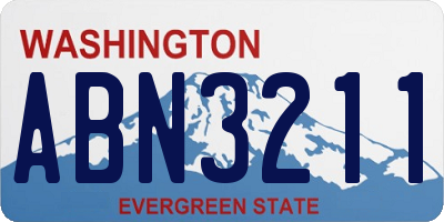 WA license plate ABN3211