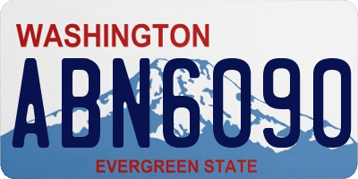 WA license plate ABN6090