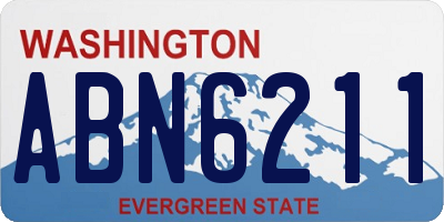 WA license plate ABN6211