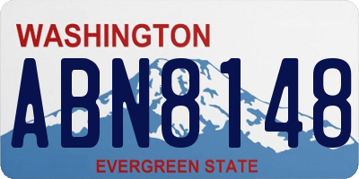 WA license plate ABN8148