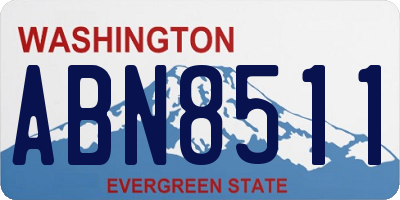 WA license plate ABN8511