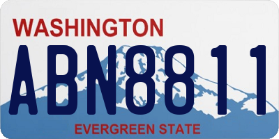 WA license plate ABN8811