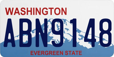 WA license plate ABN9148