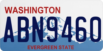 WA license plate ABN9460
