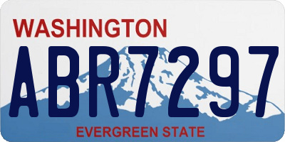 WA license plate ABR7297