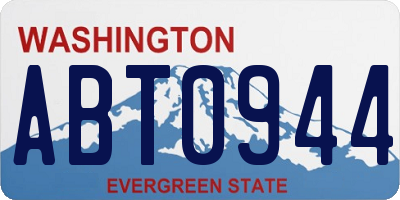 WA license plate ABT0944