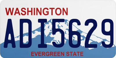 WA license plate ADI5629