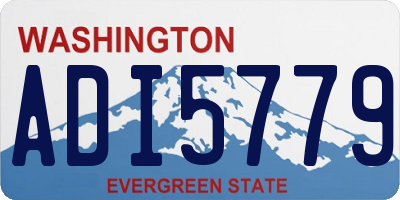 WA license plate ADI5779
