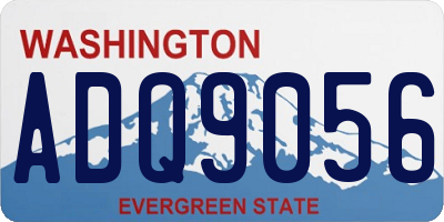 WA license plate ADQ9056