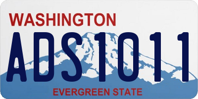 WA license plate ADS1011
