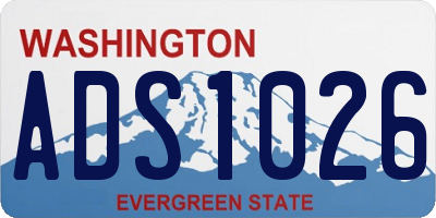 WA license plate ADS1026