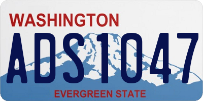 WA license plate ADS1047
