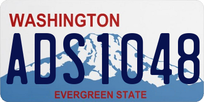 WA license plate ADS1048