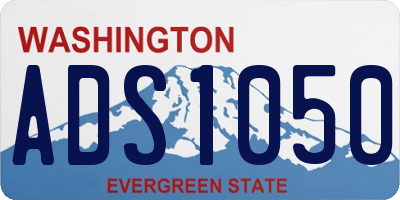 WA license plate ADS1050