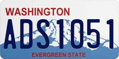 WA license plate ADS1051