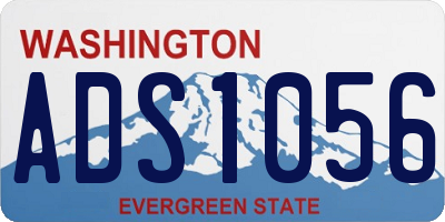 WA license plate ADS1056