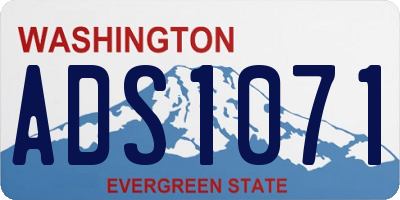 WA license plate ADS1071