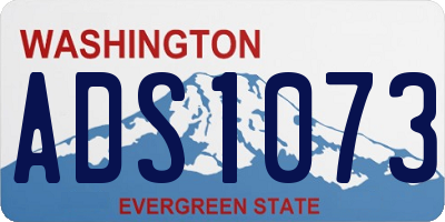 WA license plate ADS1073