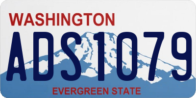WA license plate ADS1079