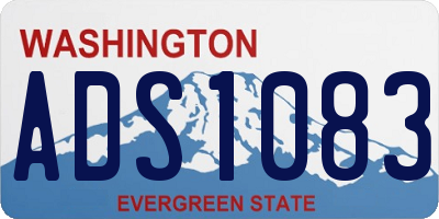 WA license plate ADS1083