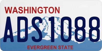 WA license plate ADS1088