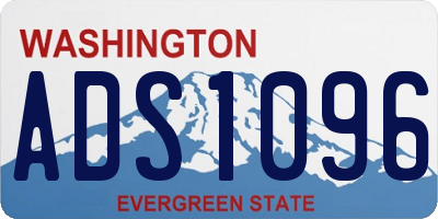 WA license plate ADS1096