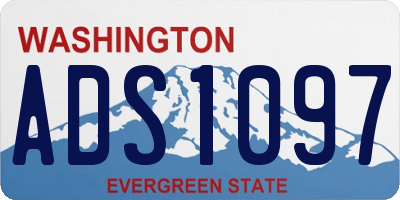 WA license plate ADS1097