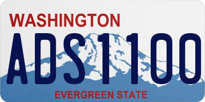 WA license plate ADS1100