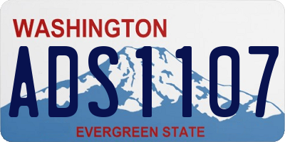 WA license plate ADS1107