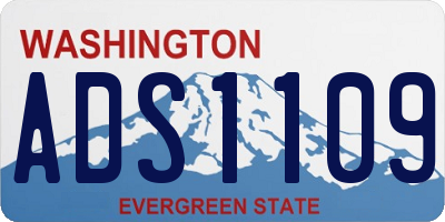 WA license plate ADS1109
