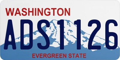 WA license plate ADS1126