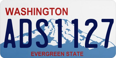 WA license plate ADS1127